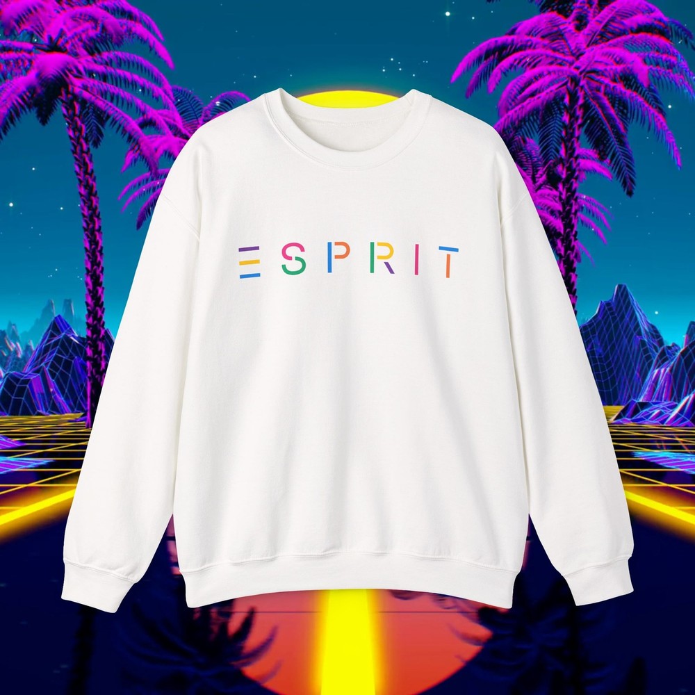 Retro 80s Style ESPRIT Custom Sweatshirt Nostalgic Sweater unisex men women tee