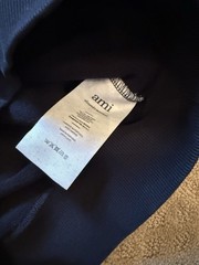 AMI Alexandre Mattiussi Black Crewneck Pullover Sweatshirt Logo unisex xxs