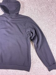 Bella + Canvas 3719 Unisex Sponge Fleece Pullover Hoodie Sweatshirt Large Black