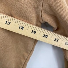 minimum corban sweat shirt tan hoodie Sz M