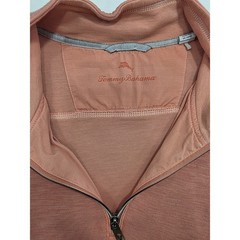 Tommy Bahama Tobago Bay Men’s 1/4 Zip Pullover Coral Color Sweatshirt. Size 3XL