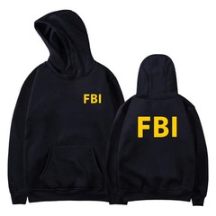 New Men’s Jacket High Quality FBI Printed Outdoor Sports Jacket Windproof Jacket