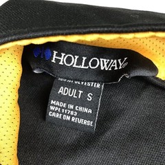 Holloway Sweatshirt Adult Small Black Full Zip Pockets Breathable Lightweight