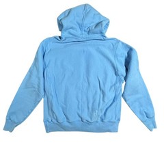 Champion Reverse Weave Hoodie Light Blue Pullover Hooded Sweatshirt Men’s Medium