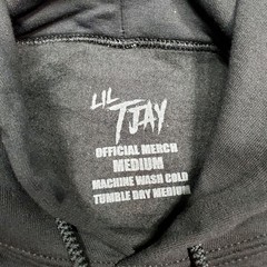 Lil TJay “None of Your Love” Hoodie Pullover Official Rapper Merch Streetwear M