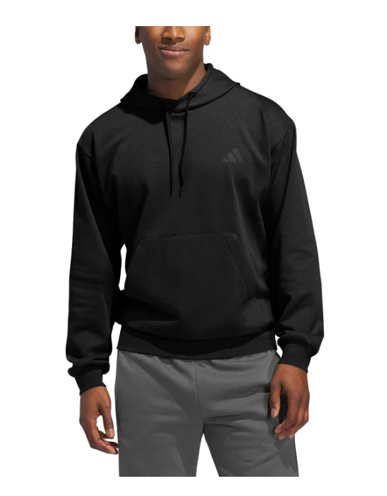 adidas Men’s Fleece Hoodie Regular Fit Black Size XL