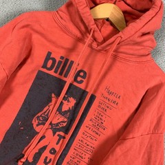 Billie Eilish Hoodie Adult XL Coral Happier Than Ever Tour Oversized Sweatshirt