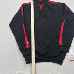 Holloway Men’s Renegade Hooded Sweatshirt Size XXS Red Black