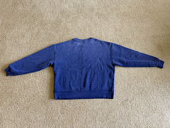 Blanks By Thirteen Mens XL Faded Grape Cotton Heavyweight Sweatshirt USA New