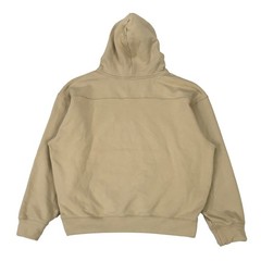 ASRV Tech-Terry Hoodie Mens Large L Beige Sweatshirt Pullover Training DSG-0648