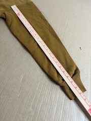 Yeezy GAP Balenciaga Hoodie Brown Double Layered Size S Oversized Pullover