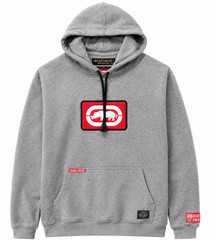 ECKO UNLTD Cotton Pullover Hoodie-Heather Grey-Size (S-2XL)-Brand New w/Tag