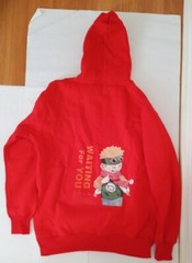 Naruto Hoodie Red Color-Brand New-US Seller