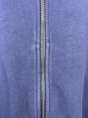vivienne westwood hoodie zip up mens cotton size XL navy red