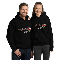 Kenya Flag ,Men, Women, Unisex Hoodie