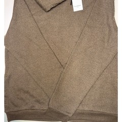 Goodfellow & Co Men’s Brown Cozy Knit Pullover Hoodie L New With Tags