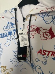 Astro Boy Size S Lot 29 Hoodie, Ymen Brand New Mint Art print All Over