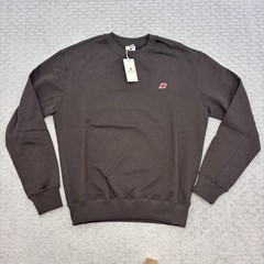 New Balance Made in USA Core Crewneck Sweatshirt SZ Small Dk Brown-red