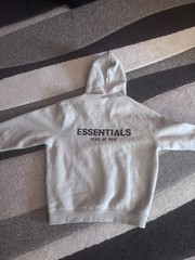 Essentials Hoodie Dark Oatmeal Size M