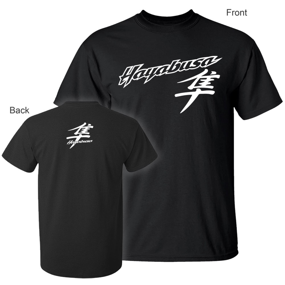 Hayabusa, Motorcycle, Racing, Unisex Black T-shirt