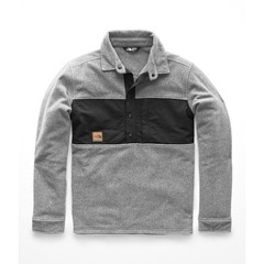 The North Face Men’s Walking Hiking Davenport Pullover Fleece Grey Size Medium
