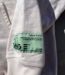 Men’s CHNGE Hoodie White Grow Learn S BOHO Hippie Spiritual Manifest Sustainable