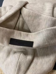 Fear of God Essentials Hoodie Light Oatmeal SS22