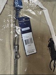 Polo Ralph Lauren Beige Full Zip Fleece Hoodie Big Pony Logo Men’s XXXL