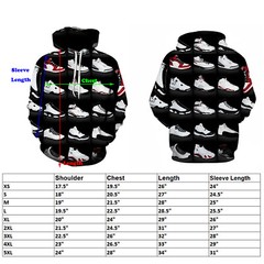 Basketball Sneaker Shoe Hip Pop Sports Hoodie Sweatshirt Sweater Pullover Jacket