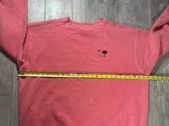 Authentic Pigment Mens XL Coral Pink South Carolina Palmetto Moon Sweatshirt