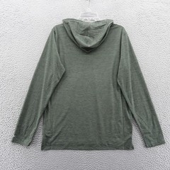 DSG Mens Movement Hoodie Green Long Sleeve Performance Shirt Small NEW