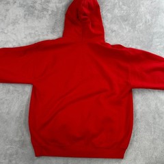Letter A Alvin and Chipmunks Graphic Hoodie L Red Collegiate Streetwear Retro
