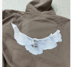 Yeezy Gap Engineered By Balenciaga Dove Shrunken Hoodie Beige 469177-01