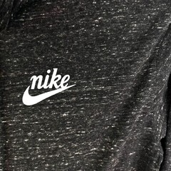 Nike Zip Hoodie Mens Size S Heather Black Lt Weight
