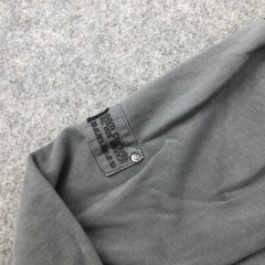 Angelo Litrico Sweatshirt Mens Large Gray Full Zip Logo Embroidered Spell Out