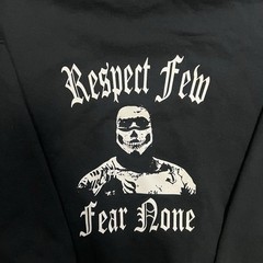 Respect Few Fear None Independent Hustle Hoodie Sweatshirt Men’s Size 3XL Black