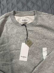 Goodfellow & Co Men’s Gray Fleece Crewneck Pullover Sweatshirt Size M