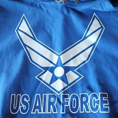 US Air Force Blue Hoodie Men’s Size Large