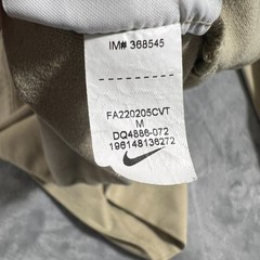 Nike Yoga Dri Fit Hoodie Mens Medium Beige Pullover Sweatshirt Lightweight