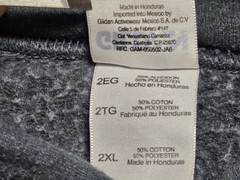 Gildan Heavy Blend John Deere Embroidered Logo Gray Pullover Hoodie 2XL