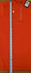 Under Armour Qualifier 1/4 Zip-Orange-SZ S