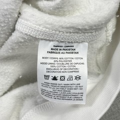 Nike Hoodie Mens M White Pullover Hooded Pockets Lined Heavyweight Fleece Logo