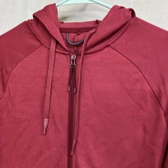 All In Motion Hooded Sweatshirt Men’s Size Small Red Siro Ponte Full Zip
