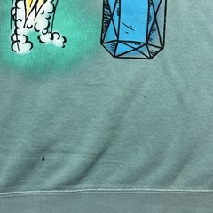 Diamond Supply Co Astro Boy Sweatshirt Mens Extra Large Teal Crewneck Pullover