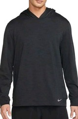 Nike Dri-FIT Yoga Loose Fit Lightweight Pullover Hoodie Men’s Size Medium Gray