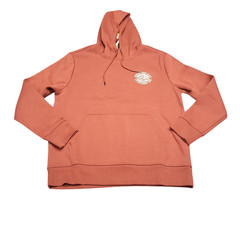Hurley Mens Red Casual Long Sleeves Pullover Hoodie with Pockets Size Medium