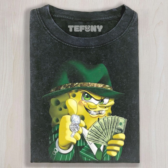 GANGSTER SPONGEBOB UNISEX TEE