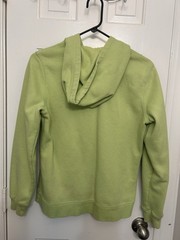 SB Active Green Solid Full-Zip Hooded Hoodie Pockets Men’s Regular Size M
