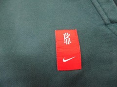 Nike Kyrie Hoodie Mens Large Green Purple Colorblock Pullover Fleece CK6746-300