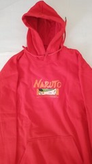 Naruto Hoodie Red Color-Brand New-US Seller